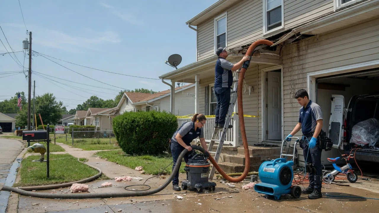 Water Damage Restoration in Terral, OK near me